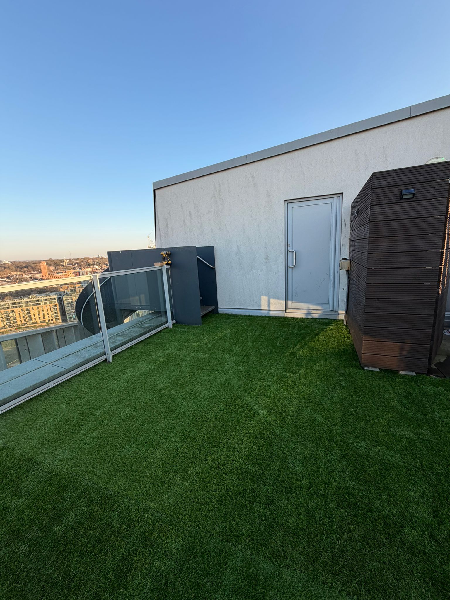 Artificial lawn detail