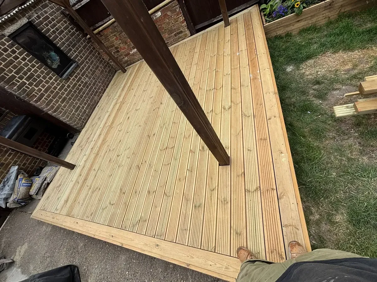 Bespoke Pergola Installation completed